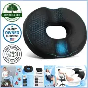 Donut Seat Cushion Memory Foam Large Office Car Postpartum Hemorrhoids Sciatica