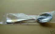 Yamazaki Medalia-Gold Accent Stainless Steel Sugar Spoon 6 1/2"