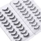 Wispy False Eyelashes Natural Look DIY Eyelash Extension Manga Lashes