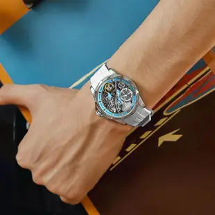 dfdf馬克華菲新款正品牌全自動機械正品鏤空潮流男士防水夜光機械手錶