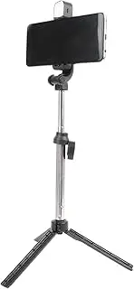 Small Desktop Tripod Lightweight 360 Degrees Rotatable Mini Tripod with Remote Control for Selfie Live Streaming Video Watching