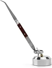 Professional Third Hand Soldering Tool with Rotating Base - 360° Adjustable 3rd Hand Jewelry Repair Kit, Cross-Lock Reverse Tweezers for Watchmaking & Metal Crafting