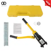 16Mt Hydraulic Wire Crimper Crimping Tool Battery Cable Lug Terminal 11Dies 2pcs