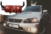 Fire extinguisher holder bracket for Lexus IS XE10 / Toyota Altezza