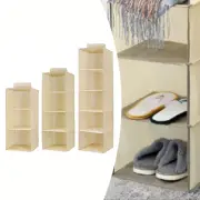 Neat and Tidy Wardrobe Organizer Bag Hanging Storage with Interlayer Drawer