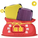 【BOGAZY】拉鍊箱 28-29吋福袋行李箱(出清特賣/NG品/福利品/大尺寸)