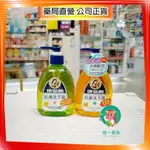 【株一藥局】依必朗 抗菌洗手露 蘆薈配方/玻尿酸升級配方 300G/瓶