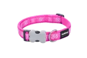 Cat Collar | Paw Impressions [Hot Pink] \ by Red Dingo