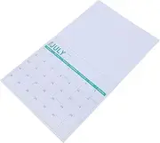 NUOBESTY 1Pc Refrigerator Calendar, Magnetic Monthly Calendar From July 2025 to December 2026 for Scheduling Planning, Blue