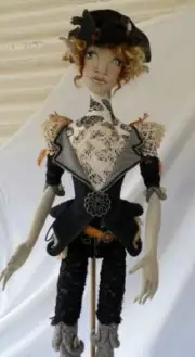 Costume Pattern "Butterfly Peplum Jacket & Tricorn by Paula McGee