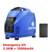 GENTRAX 3.5KW Flood Backup Inverter Generator + 10000mAh Power Bank
