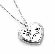 BIAIHQIE Flower/Essential Oils Stainless Steel Perfume Diffuser Locket Necklace