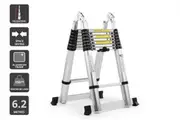 Certa 6.2m Telescopic Foldable Ladder