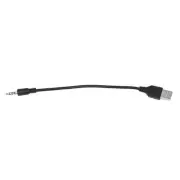 6pcs 3.5mm Plug AUX Audio Jack to USB 2.0 Male Cable Adapter Cord for Car2800