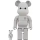 漫玩具 全新 Be@rbrick Bearbrick 400% + 100% 大英雄天團 杯麵 Disney Big Hero 6 Baymax