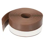 Silicone Seal Strip, 35mm Width x 20FT Length Sealing Foam Tape, Brown