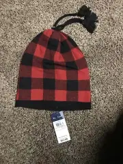 NWT POLO-Ralph Lauren Lumberjack Knit Beanie Cap. Tassels.One Size Youth 7-16.