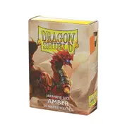 Dragon Shield: Japanese Size Sleeves Matte Amber