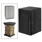 Fire Pit Cover Fireplace Cover Outside Fading Resistance Thickened Waterproof