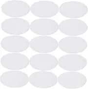 Toddmomy Bird Cage Mat Bird Cages Pet Pee Pads Bird Cage Round Pads Bird Cage Liner Parrot Cage Tray Liners Bird Cage Accessories Bird Urine Pad Bird Bedding for Cage White Paper