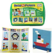 The Little Architect Kids Building Blocks Set 600pcs Build a Picture Box