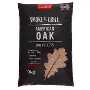 Samba 9kg Smoke'n'Grill Oak Pellets