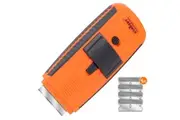 Plastic Razor Blade Paint Glue Adhesive Scraper & 4Pcs Blades Cleaner Tools Au
