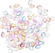 BIUDECO 100Pcs Nail Art Diamonds DIY Patch Decorations for Manicures Stylish Gemstone Embellishments for Nail Art Cellphone Cases and Creative Crafts