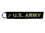 U.S MILITARY ARMY FORT CAMPBELL KEY CHAIN KEY RING FOB 5 1/2" X 1" INCHES