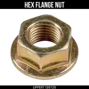 Lippert Hex Flange Nut for Axle U-Bolt 3/8 Inch - 24 Thread End 139725