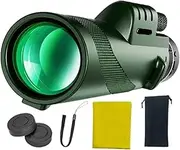 Telescope for Adults High Powered, Monoculars for Adults, High Vision Small Outdoor Lightweight for Bird Watching & Stargazing Astronomy Hunting Travel Hiking