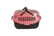 YES4PETS Medium Dog Cat Crate Pet Rabbit Guinea Pig Ferret Carrier Cage With Mat-Pink