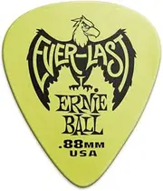 Ernie Ball .88mm Green Everlast Picks 12-pack