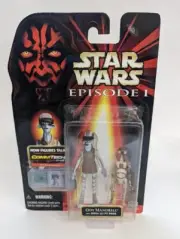 1998 Hasbro Star Wars Episode I Ody Mandrell Action Figure New CommTech Chip