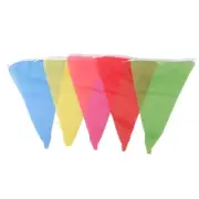 Flags 150pcs 22*35CM Banner Bunting Decor Festival Multicolored Outdoor