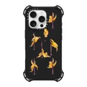 iPhone 16 Pro Bounce Case MagSafe Compatible Sloth Pole Dancing Watercolor