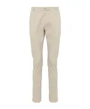 Belt-loop casual pants IT48,IT46 Nude