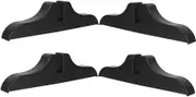 STOBAZA 4pcs Room Divider Stand Wear Resistant Feet for Home Office Use Divider Clips for Fabric Panels Stable Support Base for Elegant Room Separation