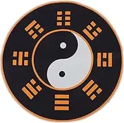 DIYEAH Non Skid Office Chair Mat with Tai Chi Pattern Slip Carpet for Living Home Office Floor Protector Rug for Rolling Chairs Computer Desks