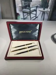 Reflections Pen, Pencil, Letter Opener - Engraved with Wood Box - NEED INK