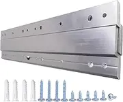 Heavy Duty French Cleat Hanger 12 inch - Z Bar Hanger Wall Mounting Brackets,French Cleat Picture Hanger French Cleat Wall Mount for Hanging Frame,Mirror,Whiteboard,Float Cabinet Shelf,Décor