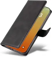 KK KENIK Case For iPhone 7, iPhone 8, iPhone se 2022, iPhone se 2020, Leather Card Holder,Wellet Filp Magnetic Closure Kickstand,Shockproof PU Leather For iphone SE3/8/7 Flip Wallet Cover (Black)