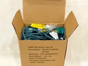 Complete NEW set of 150 NET LIGHTS Christmas Holiday Decor - CLEAR - HOME DEPOT