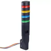 IDEC Red/Yellow/Blue/Green Stack Light LED Tower Sounder Flasher Wall Mount 24V