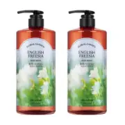 ON THE BODY Floral Garden Body Wash Freesia Scent, 950g(33.51oz)x2ea Korea Bodyc