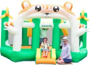 Inflatable Bounce House for Kids with Blower, Bouncy House Jumping Castle with S