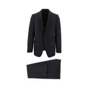 [TOM FORD] TOM FORD Stretch wool tailored tuxedo suit Man 52 52 Blue