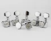 Locking tuner Locking peg 6 rows Right-handed Fender type (Silver)