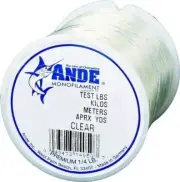 Ande A14-100C Premium Mono Line 1/4lb Spool 100lb 125yd Clear