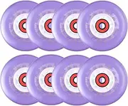8-Pack, 92A LED Light Up Wheels with Bearings Glow in The Dark Inline Skate Wheels 72mm 76mm 80mm Replacement Accessory
